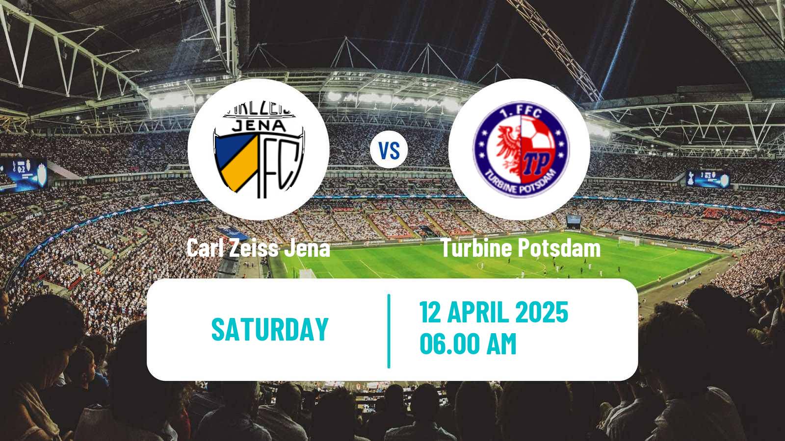 Soccer German Bundesliga Women Carl Zeiss Jena - Turbine Potsdam