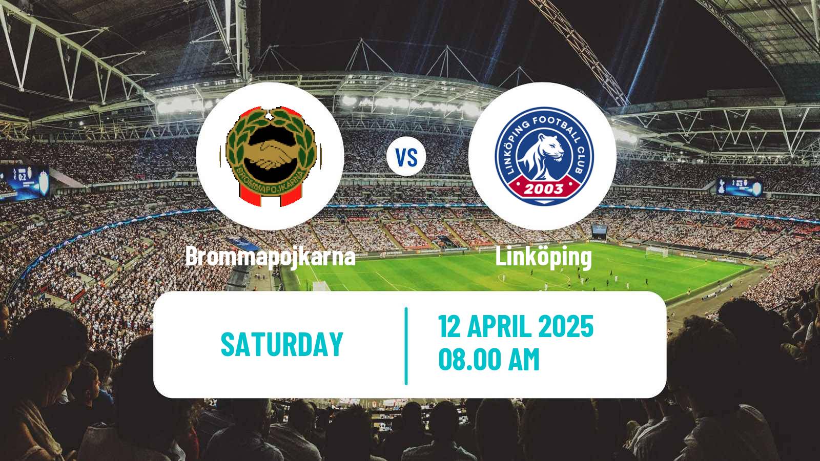 Soccer Swedish Allsvenskan Women Brommapojkarna - Linköping
