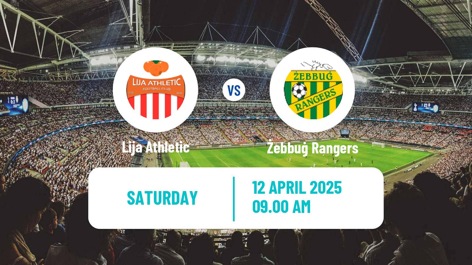 Soccer Maltese Challenge League Lija Athletic - Żebbuġ Rangers