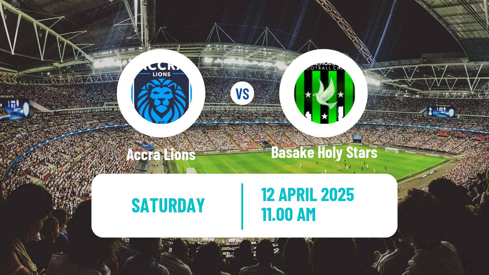 Soccer Ghanaian Premier League Accra Lions - Basake Holy Stars