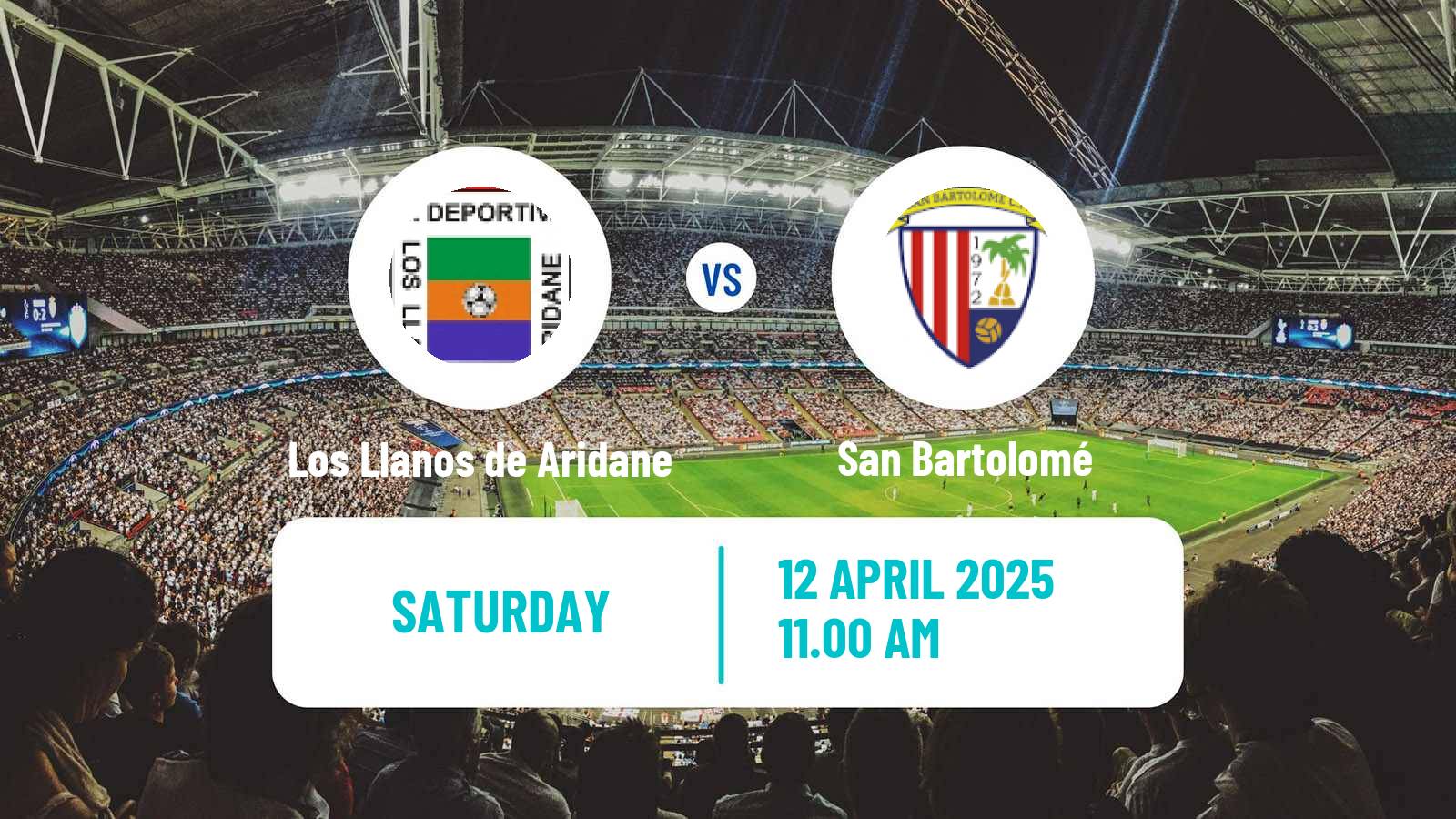 Soccer Spanish Tercera RFEF - Group 12 Los Llanos de Aridane - San Bartolomé