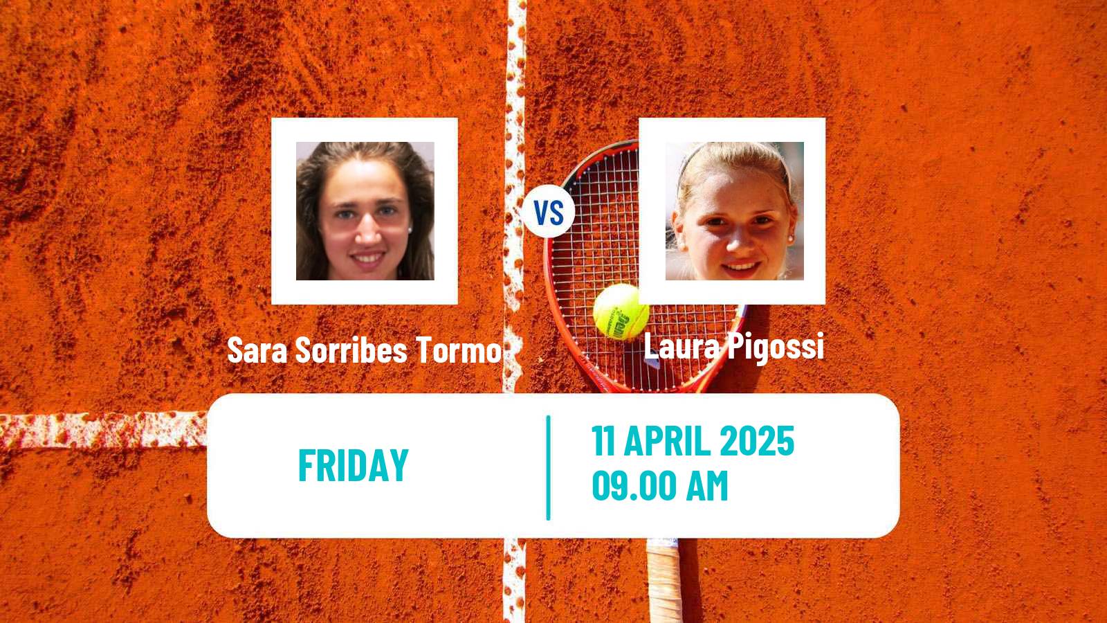 Tennis WTA Billie Jean King Cup World Group Sara Sorribes Tormo - Laura Pigossi