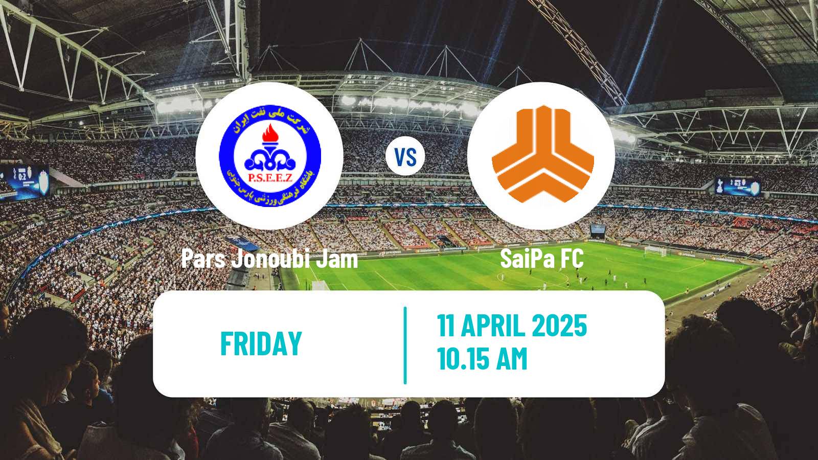 Soccer Iran Division 1 Pars Jonoubi Jam - SaiPa