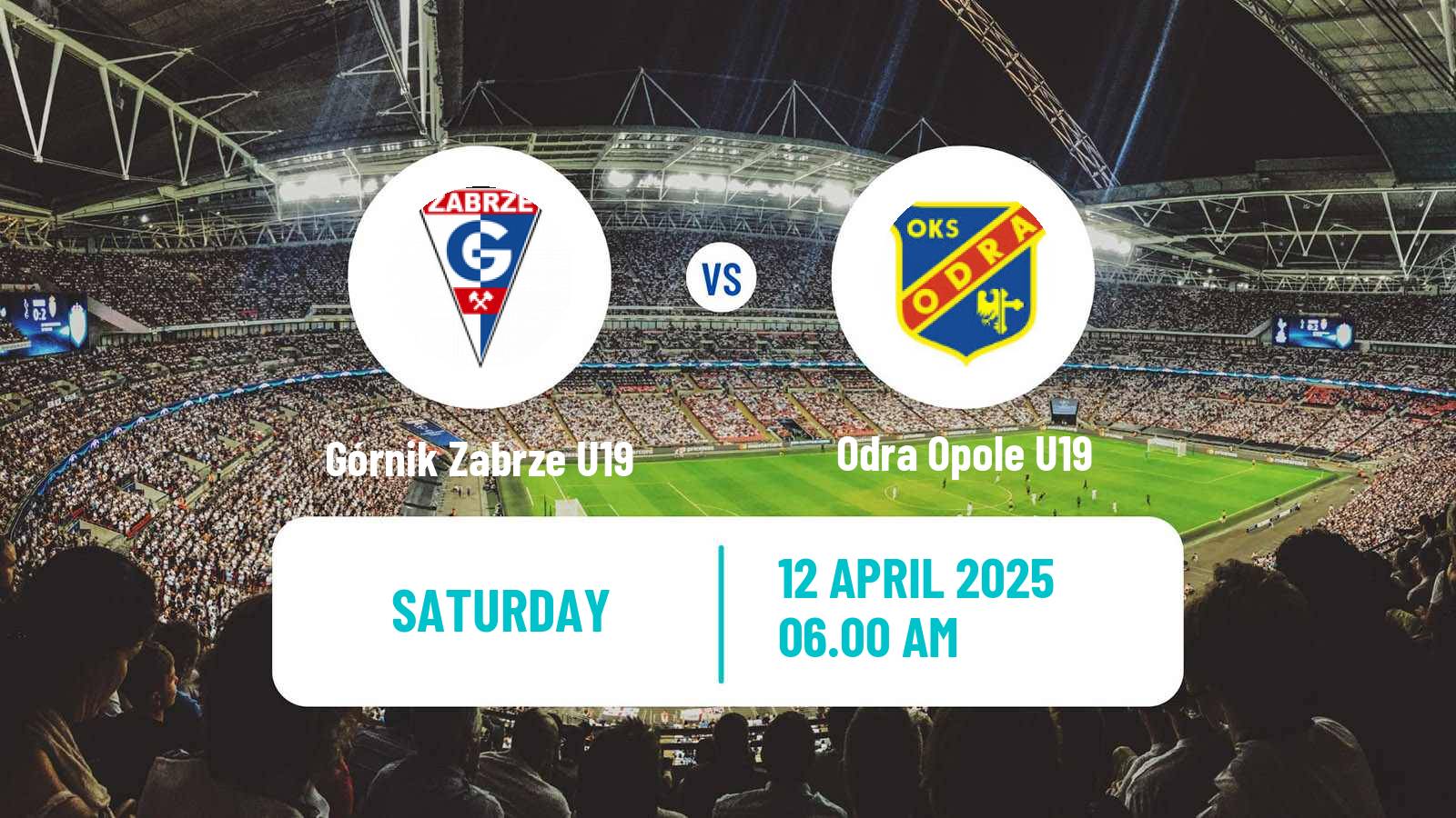Soccer Polish Central Youth League Górnik Zabrze U19 - Odra Opole U19