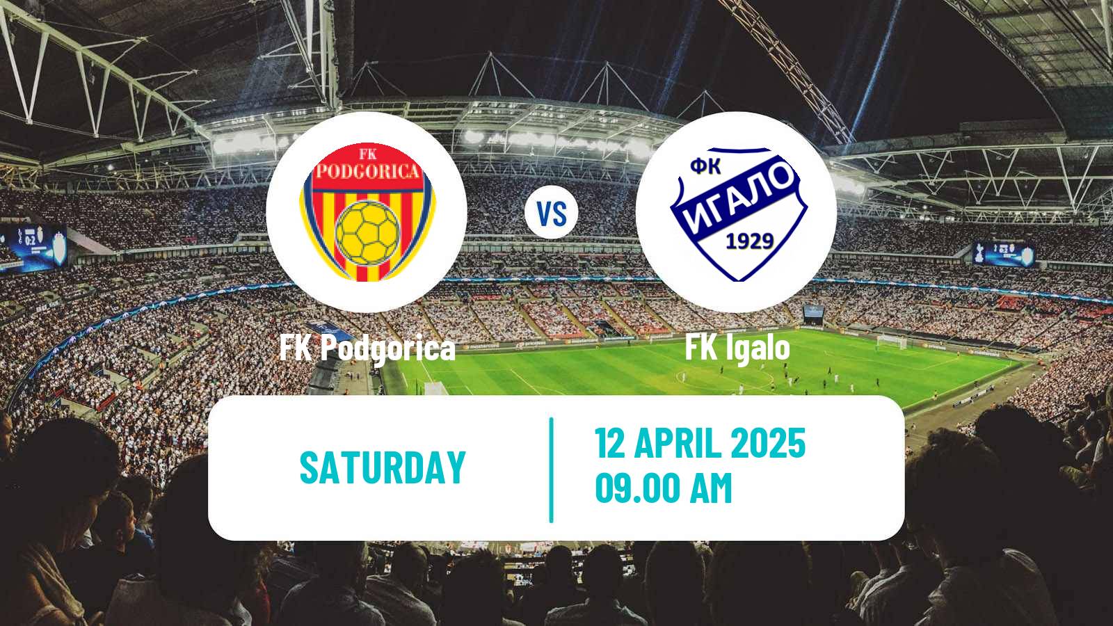Soccer Montenegrin Druga Liga Podgorica - Igalo