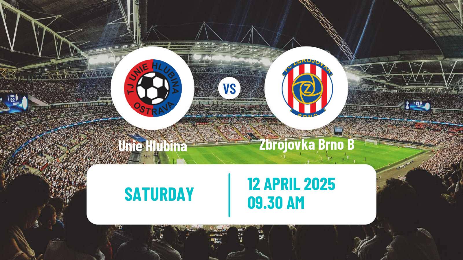 Soccer Czech MSFL Unie Hlubina - Zbrojovka Brno B