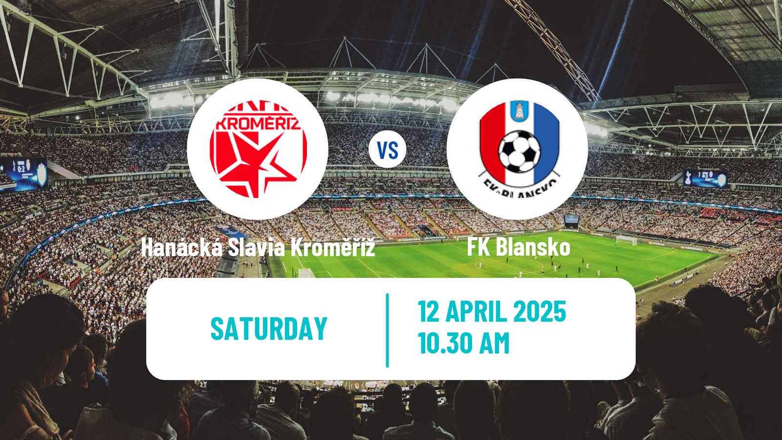 Football Czech MSFL Hanácká Slavia Kroměříž - Blansko