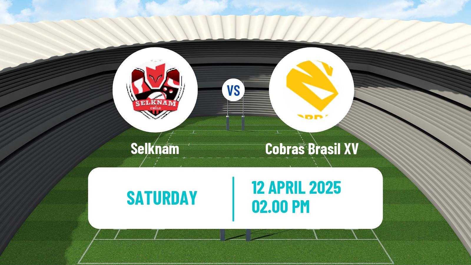 Rugby union Super Rugby Americas Selknam - Cobras Brasil XV