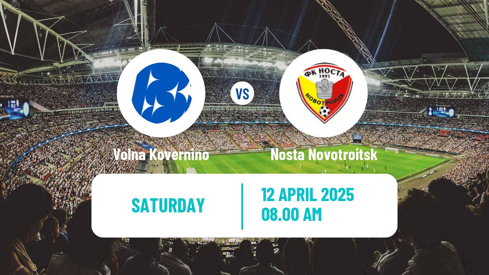 Soccer  FNL 2 Division B Group 4 Volna Kovernino - Nosta Novotroitsk