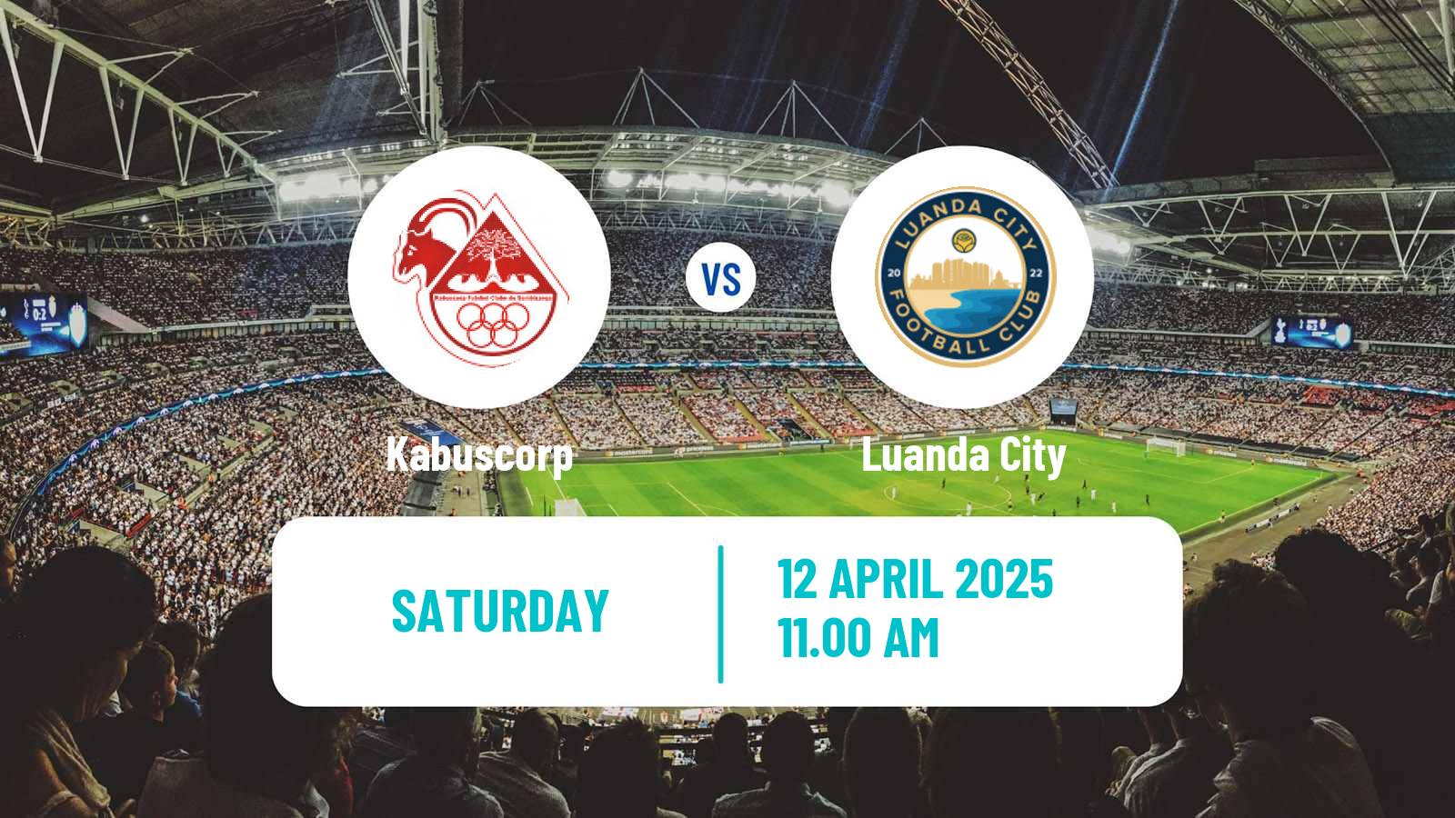 Soccer Angolan Girabola Kabuscorp - Luanda City