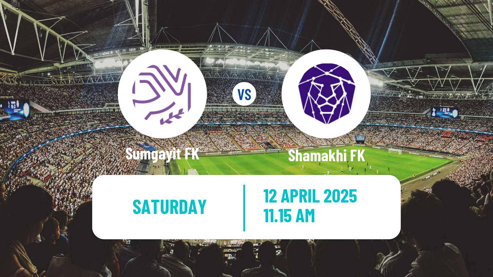 Soccer Azerbaijan Premier League Sumgayit - Shamakhi