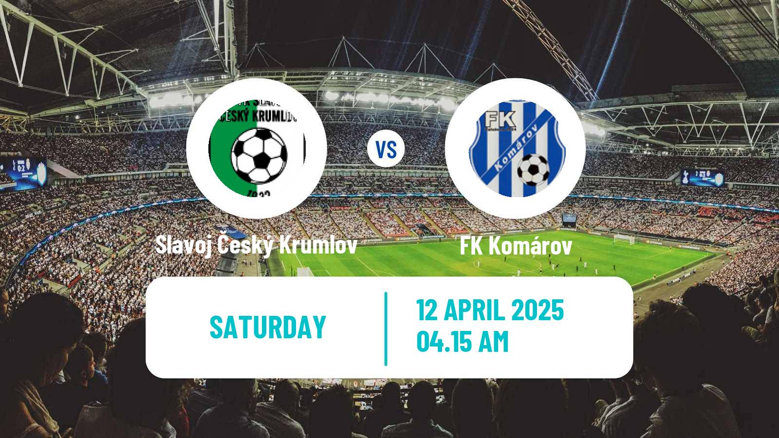 Soccer Czech Division A Slavoj Český Krumlov - Komárov