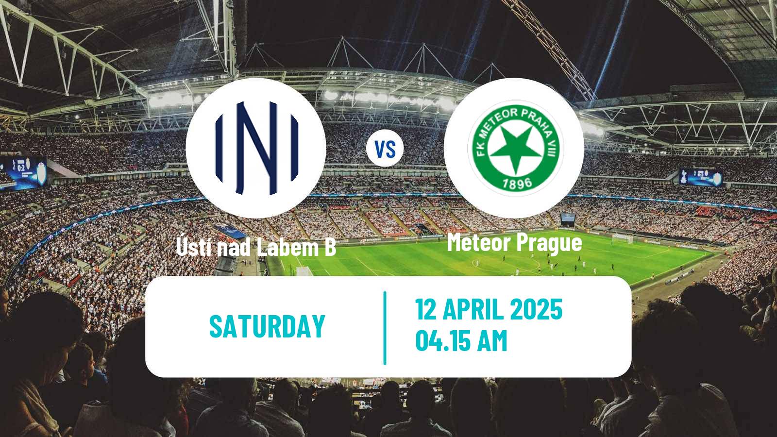 Soccer Czech Division B Ústí nad Labem B - Meteor Prague