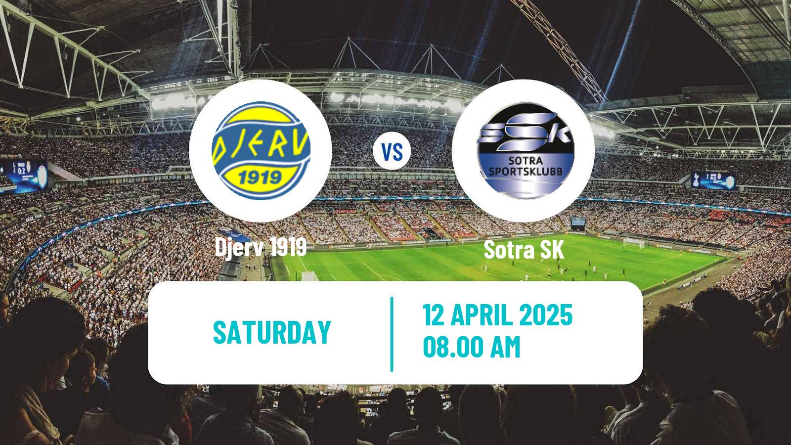 Soccer Norwegian NM Cup Djerv 1919 - Sotra