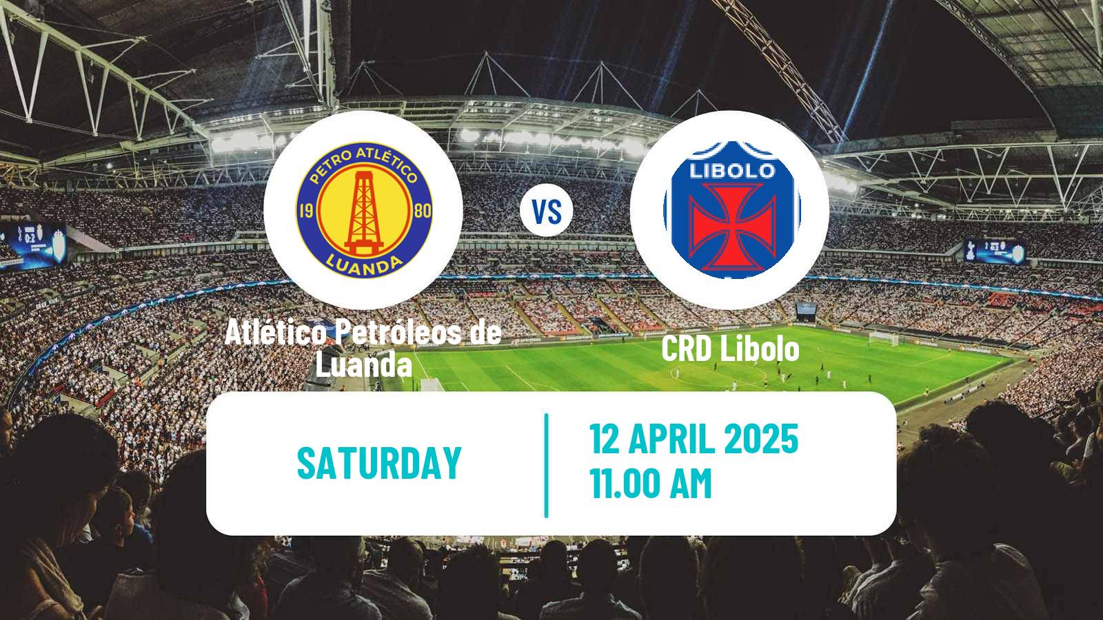 Soccer Angolan Girabola Atlético Petróleos de Luanda - Libolo