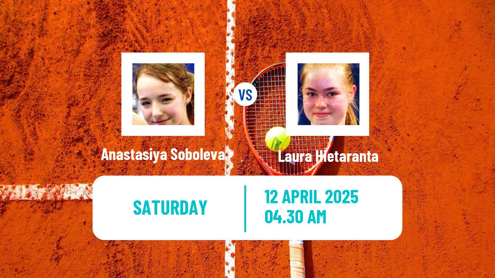 Tennis ITF W35 Santa Margherita Di Pula 2 Women Anastasiya Soboleva - Laura Hietaranta