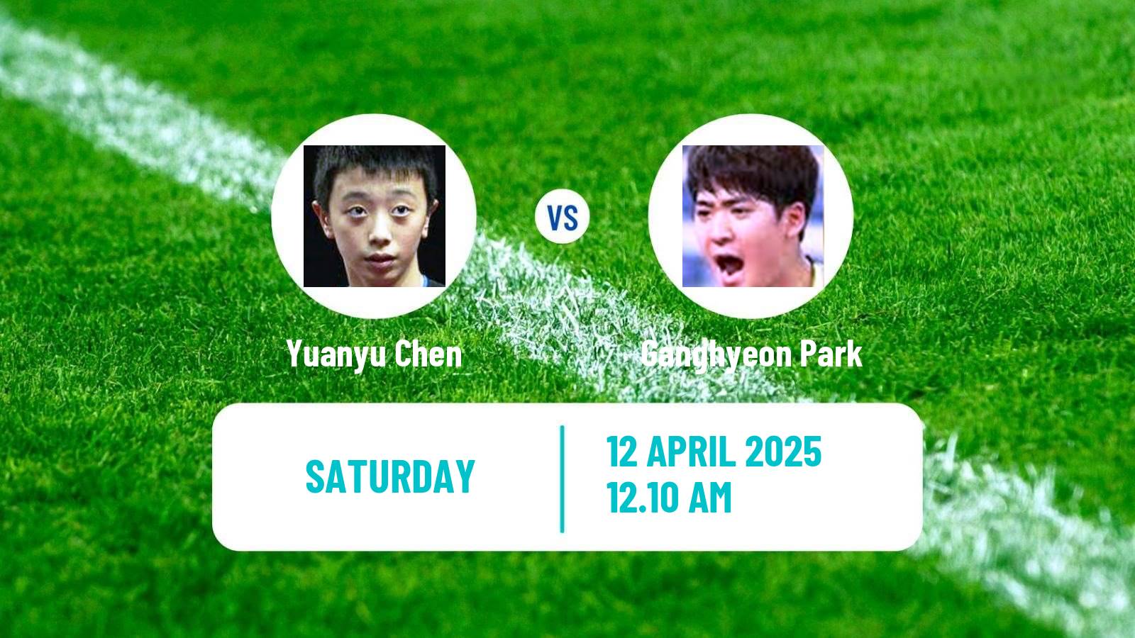 Table tennis Wtt Contender Taiyuan Men Yuanyu Chen - Ganghyeon Park