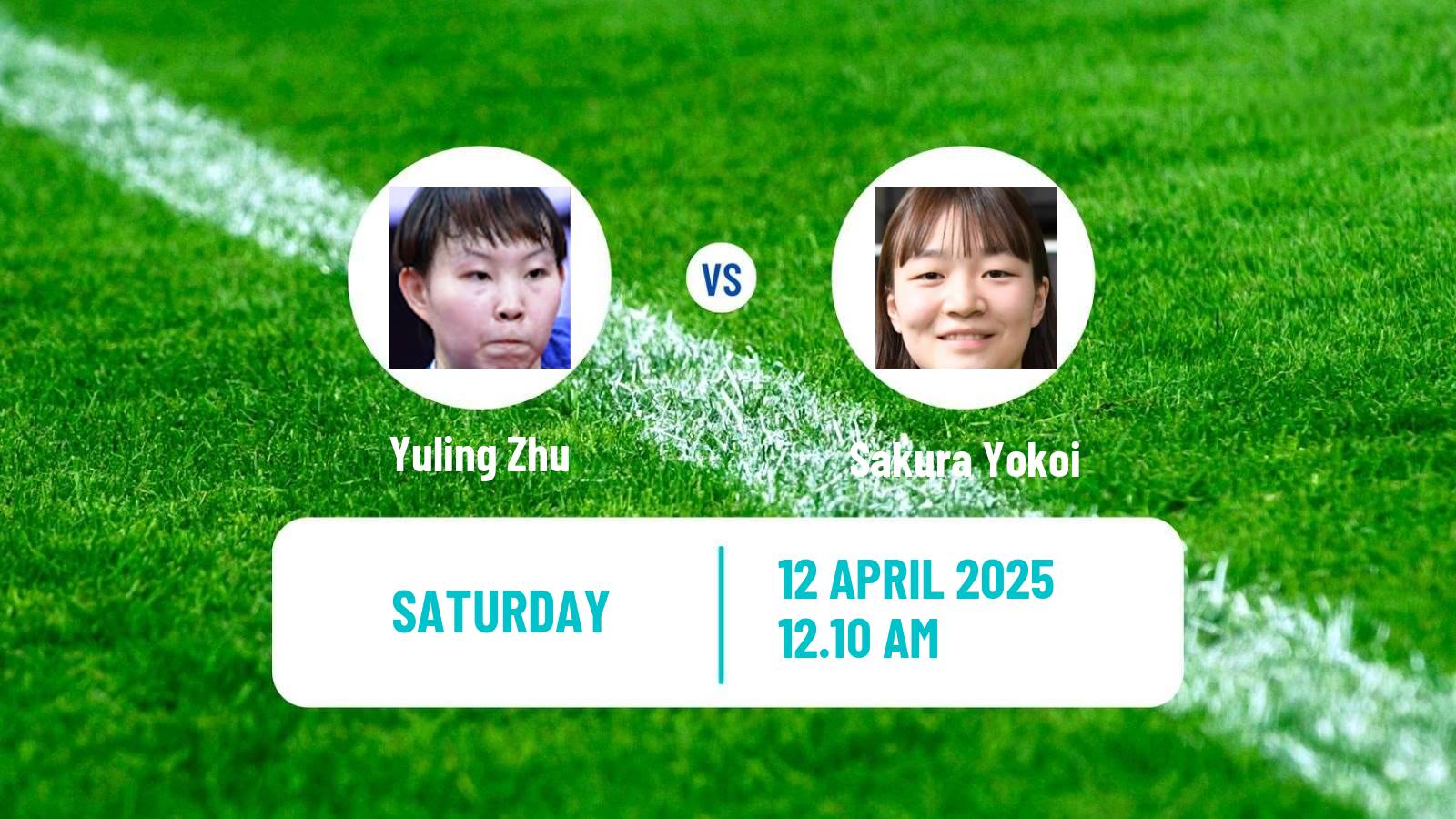 Table tennis Wtt Contender Taiyuan Women Yuling Zhu - Sakura Yokoi