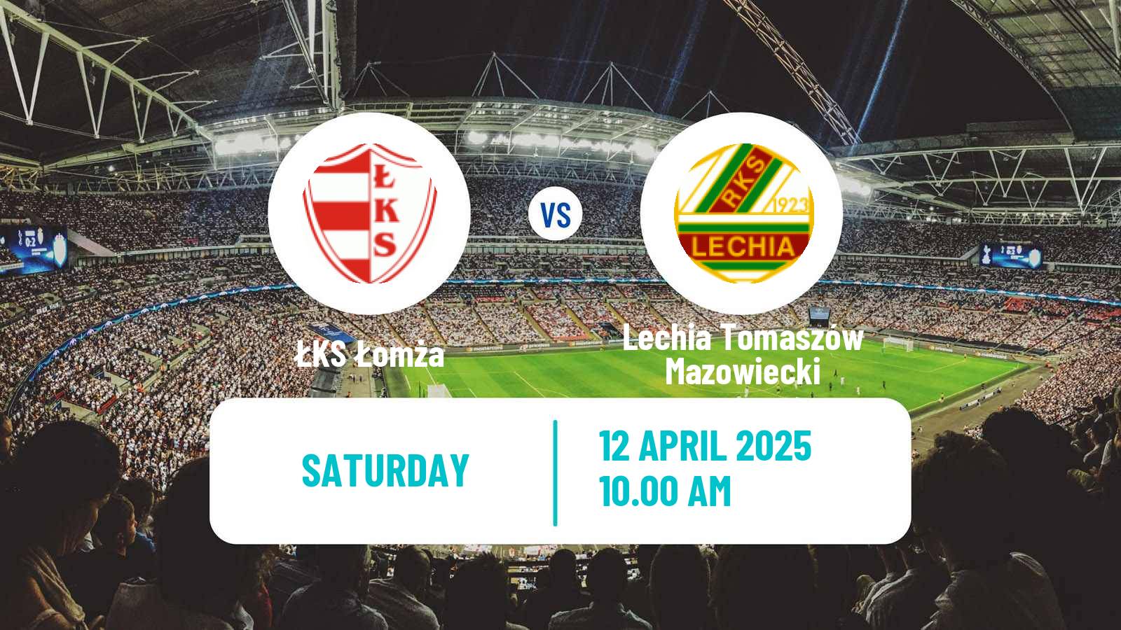 Soccer Polish Division 3 - Group I ŁKS Łomża - Lechia Tomaszów Mazowiecki