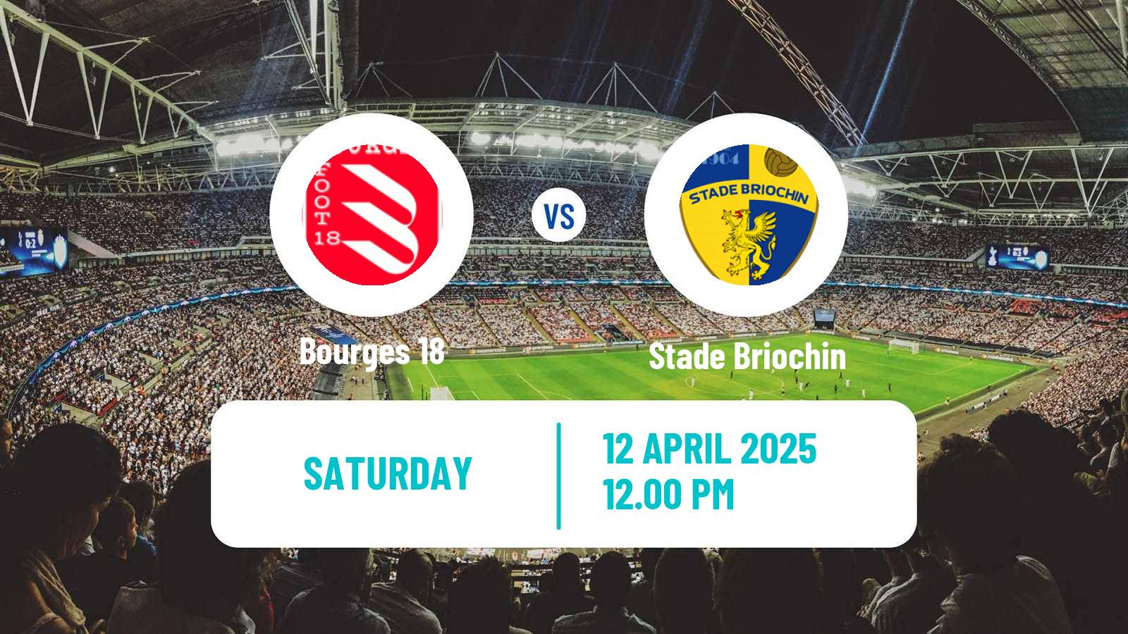 Soccer French National 2 - Group B Bourges 18 - Stade Briochin