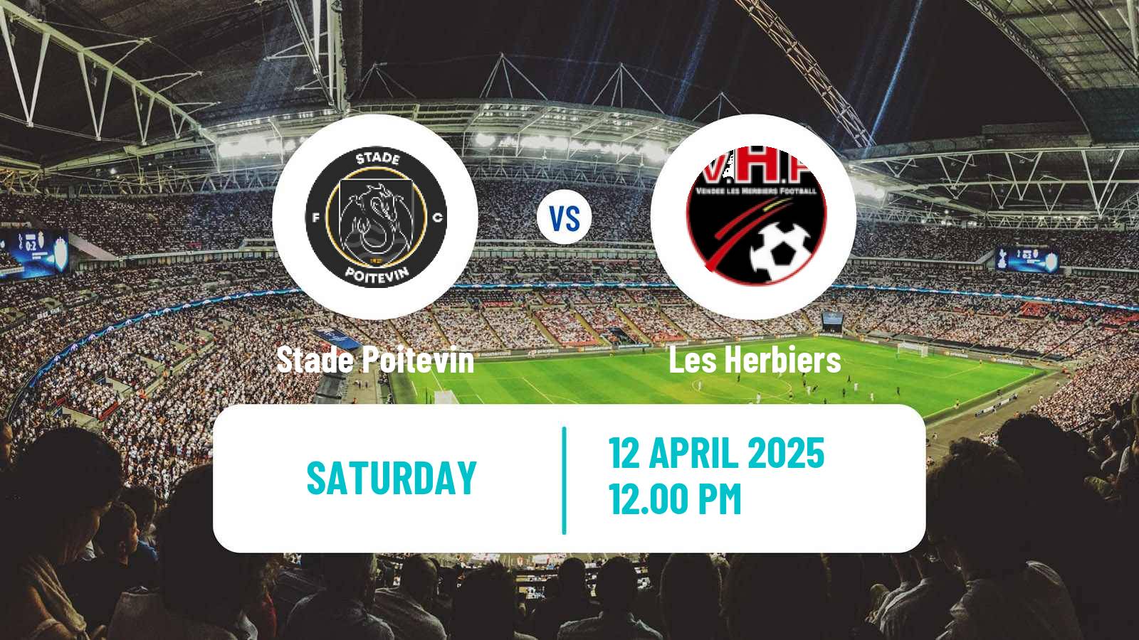 Soccer French National 2 - Group B Stade Poitevin - Les Herbiers