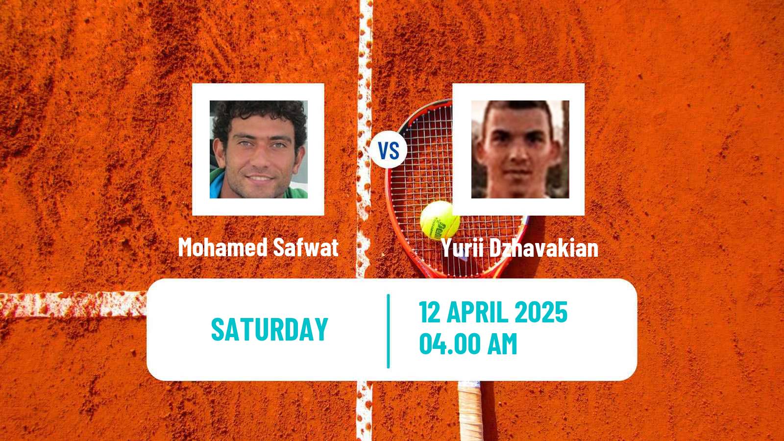 Tennis ITF M15 Sharm Elsheikh 11 Men Mohamed Safwat - Yurii Dzhavakian