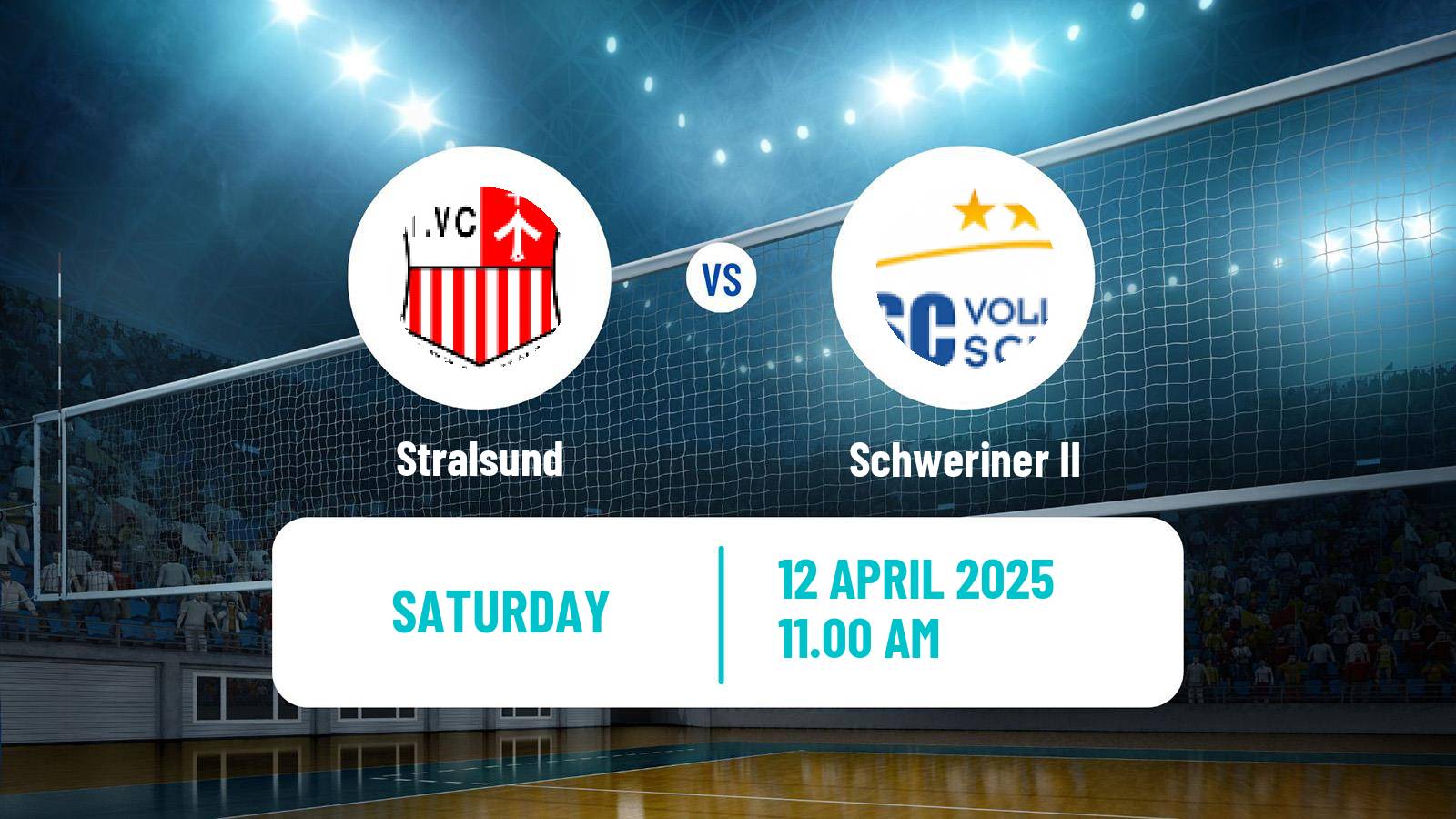Volleyball German 2 Bundesliga North Volleyball Women Stralsund - Schweriner II
