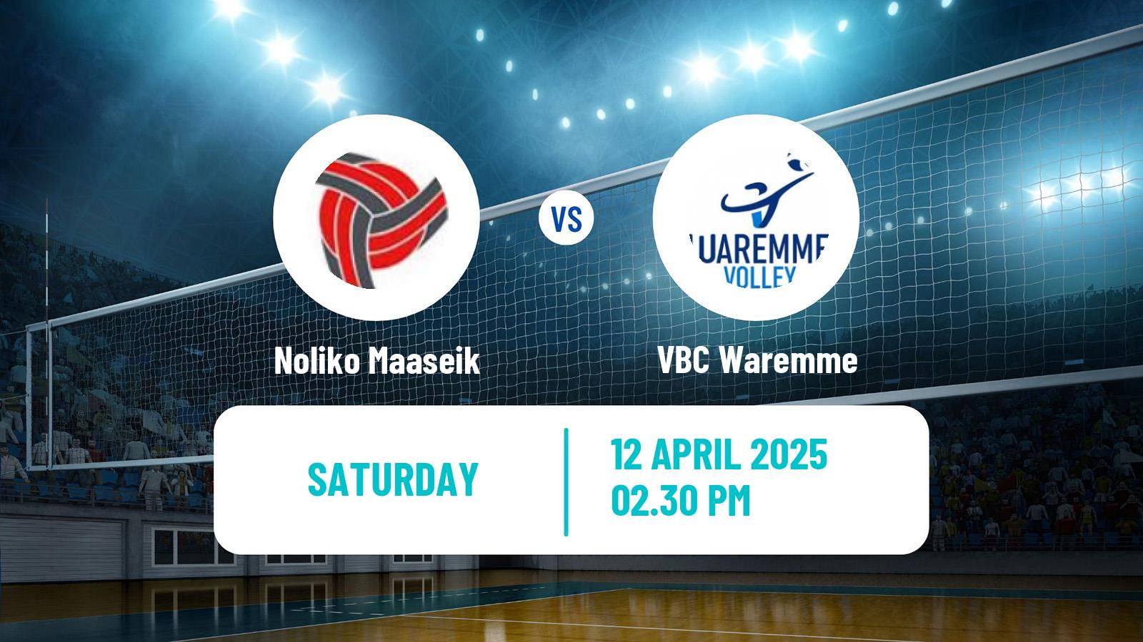 Volleyball Belgian League Volleyball Noliko Maaseik - Waremme