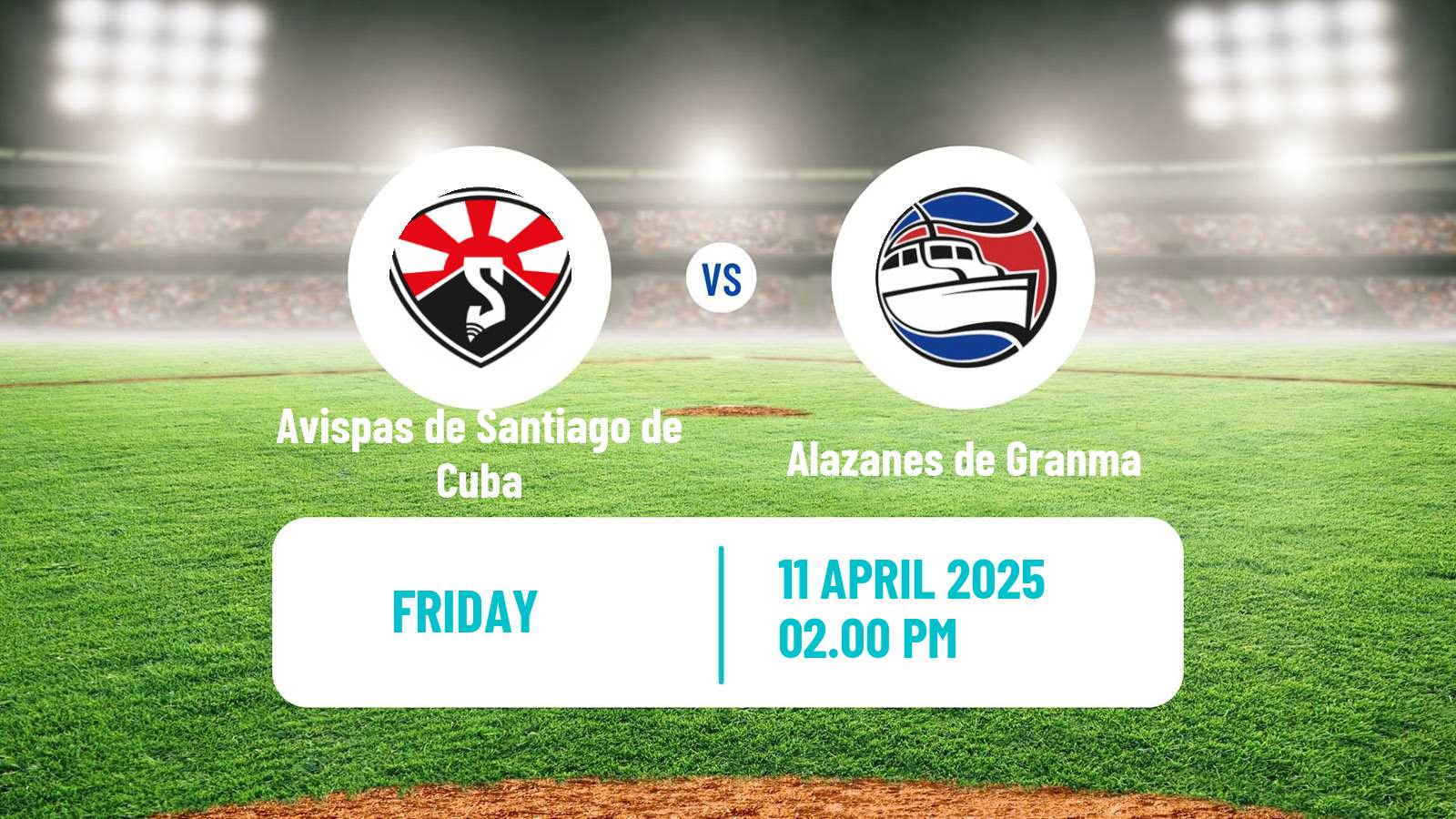 Baseball Cuba Liga Elite Baseball Avispas de Santiago de Cuba - Alazanes de Granma