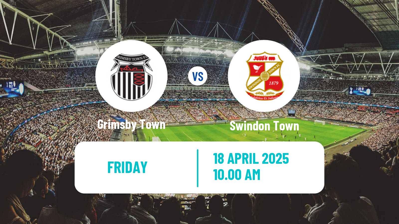 Soccer English League Two Grimsby Town - Swindon Town