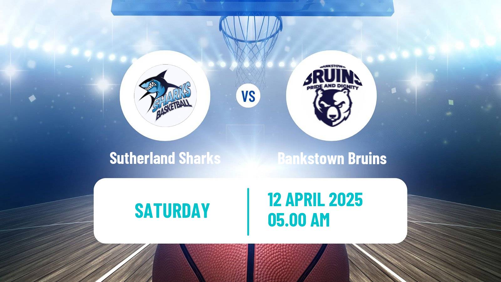 Basketball Australian NBL1 East Sutherland Sharks - Bankstown Bruins