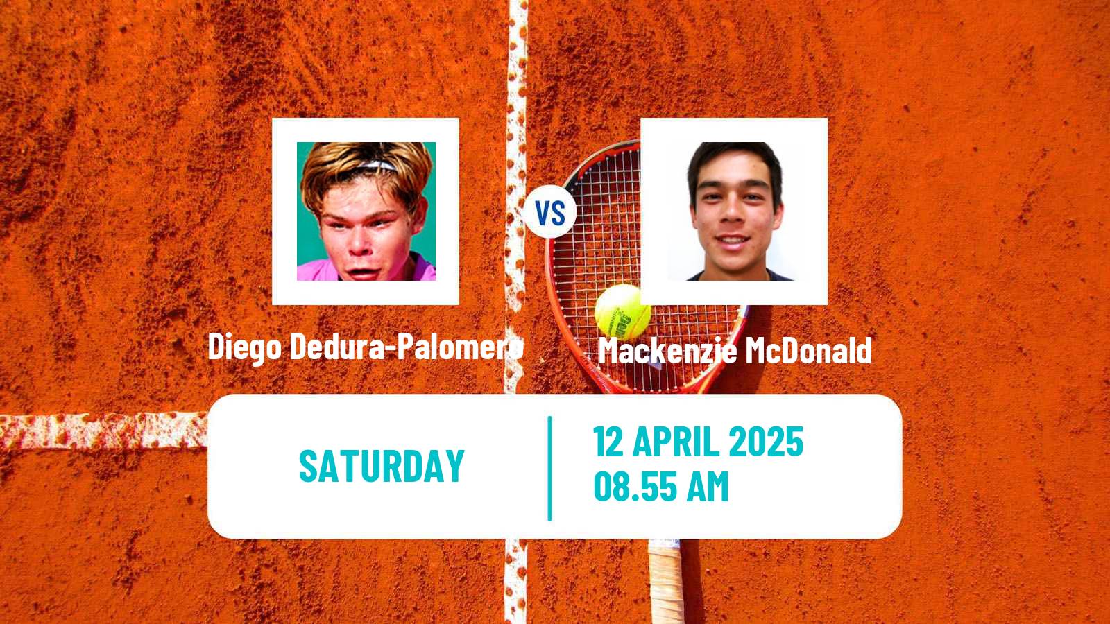 Tennis ATP Munich Diego Dedura-Palomero - Mackenzie McDonald