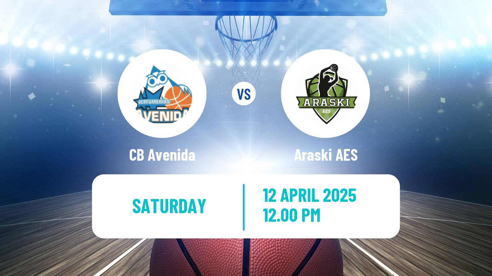 Basketball Spanish Liga Femenina Basketball CB Avenida - Araski AES