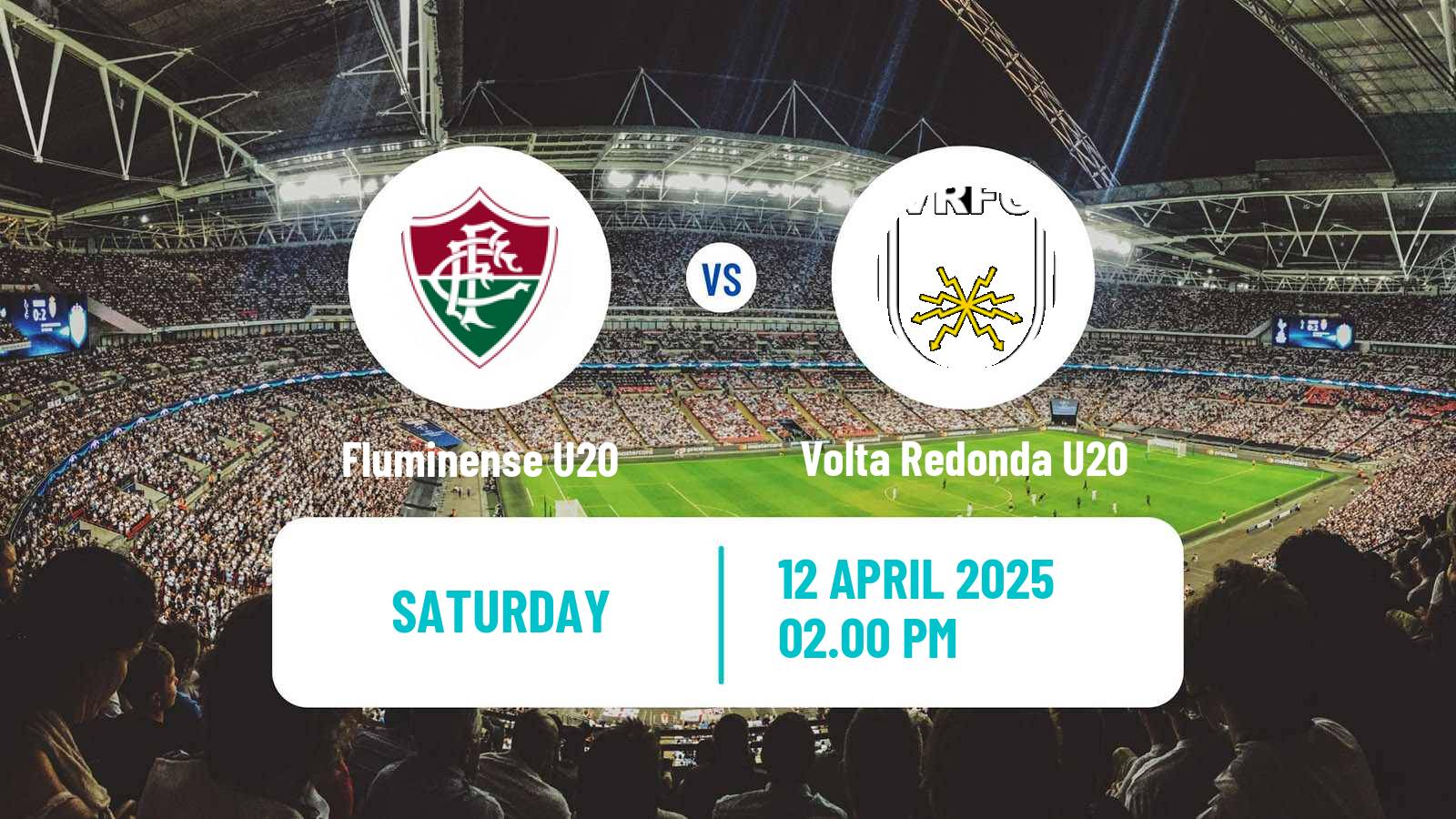 Soccer Brazilian Copa Rio U20 Fluminense U20 - Volta Redonda U20