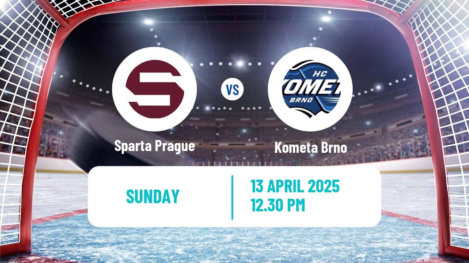 Hockey Czech Extraliga Sparta Prague - Kometa Brno