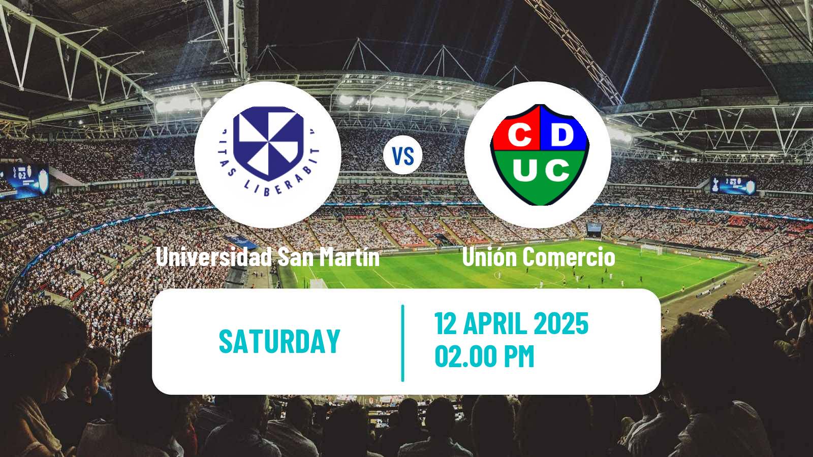 Soccer Peruvian Liga 2 Universidad San Martín - Unión Comercio