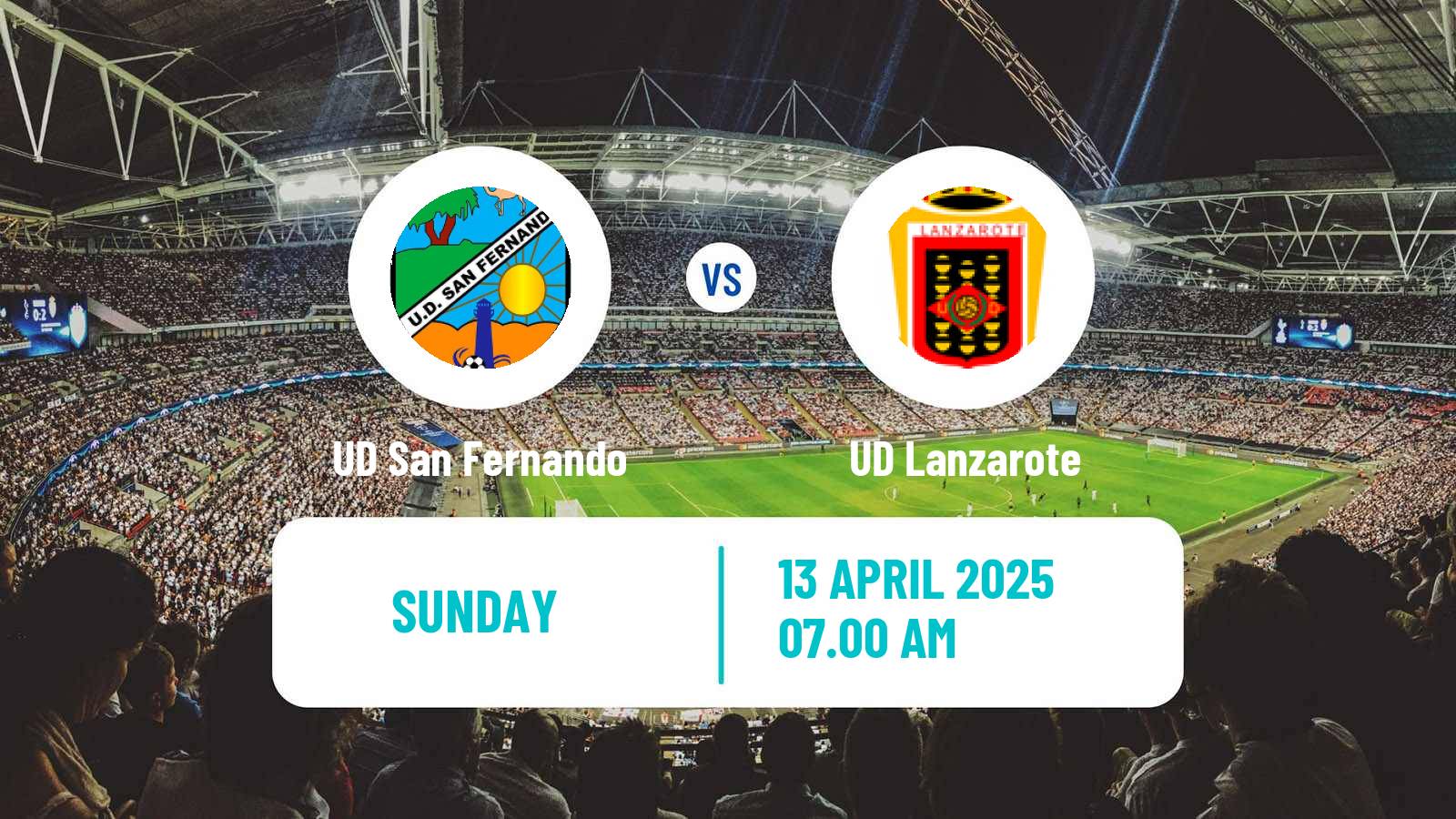 Soccer Spanish Tercera RFEF - Group 12 UD San Fernando - Lanzarote