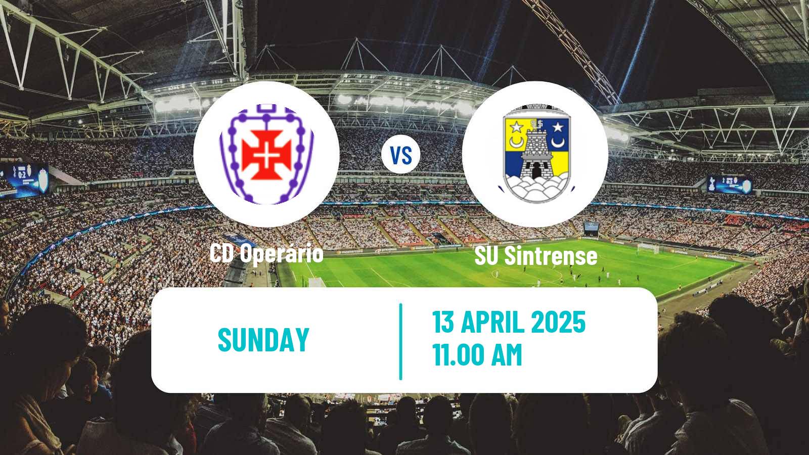 Football Campeonato de Portugal - Group D Operário - Sintrense