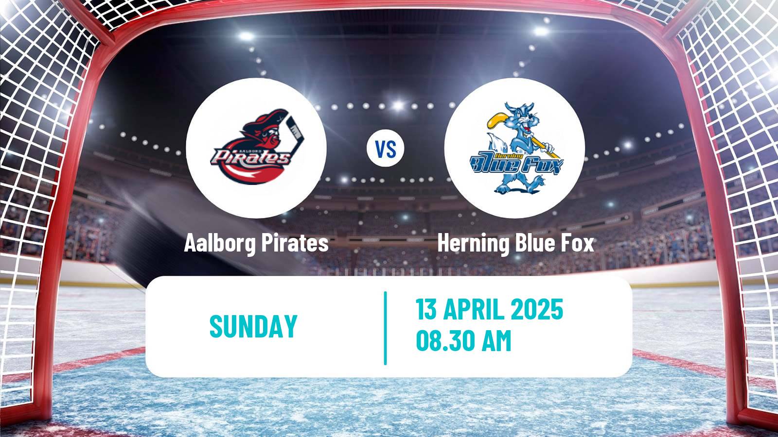 Hockey Danish Ishockey Ligaen Aalborg Pirates - Herning Blue Fox