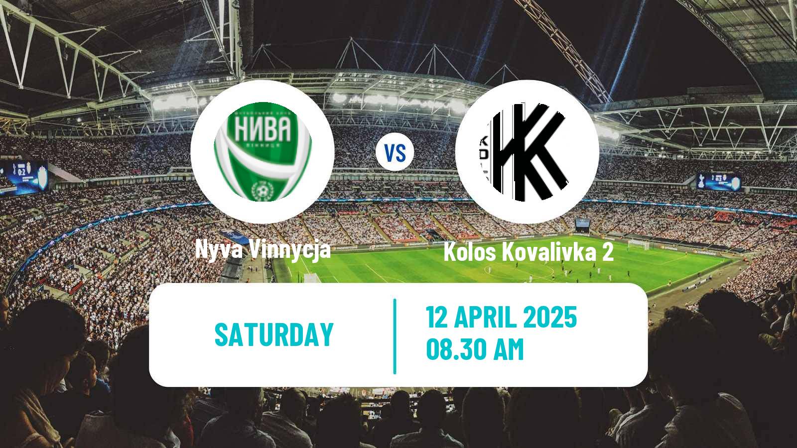 Soccer Ukrainian Druha Liga Nyva Vinnycja - Kolos Kovalivka 2