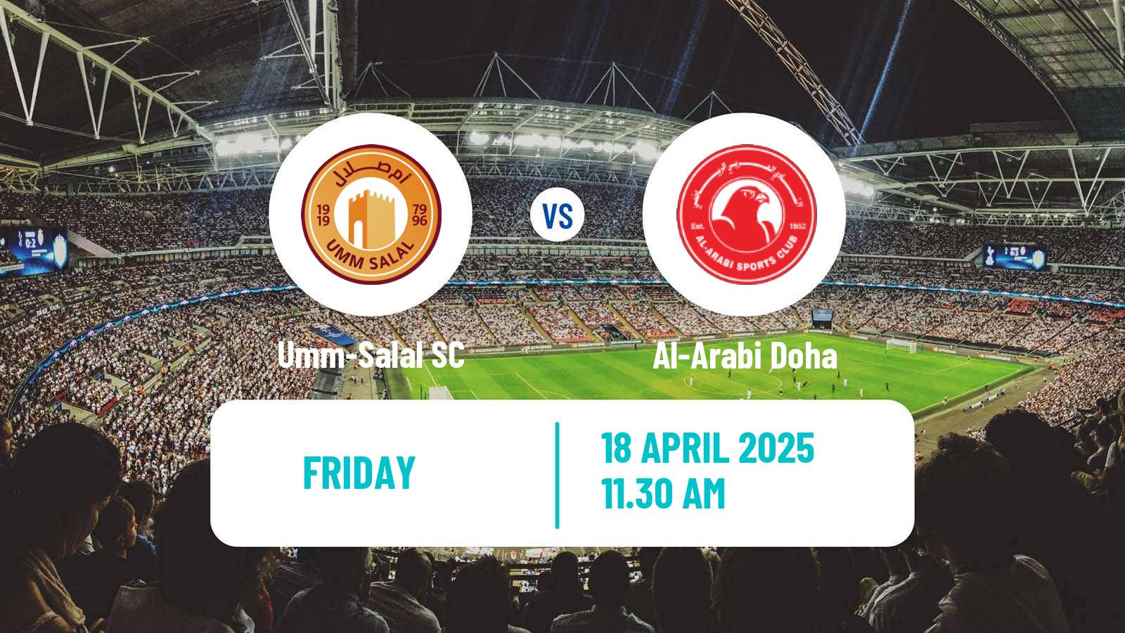 Football Qatar QSL Umm-Salal - Al-Arabi Doha