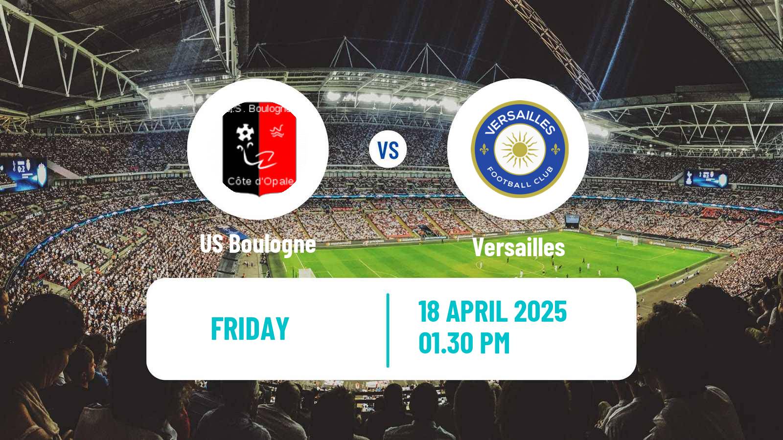 Soccer French National League Boulogne - Versailles