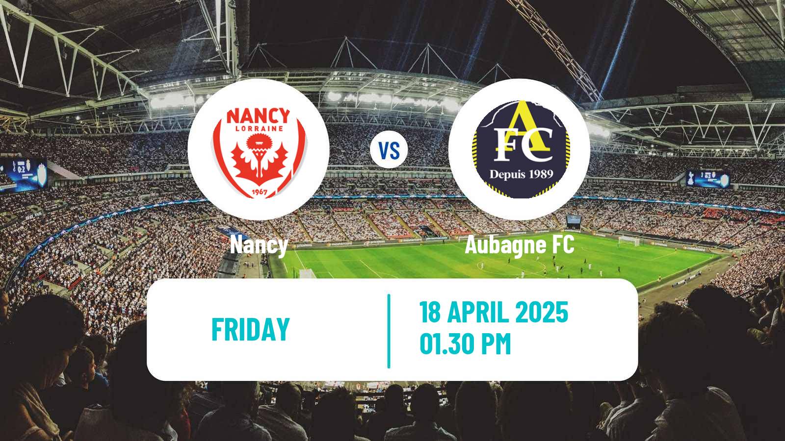 Soccer French National League Nancy - Aubagne