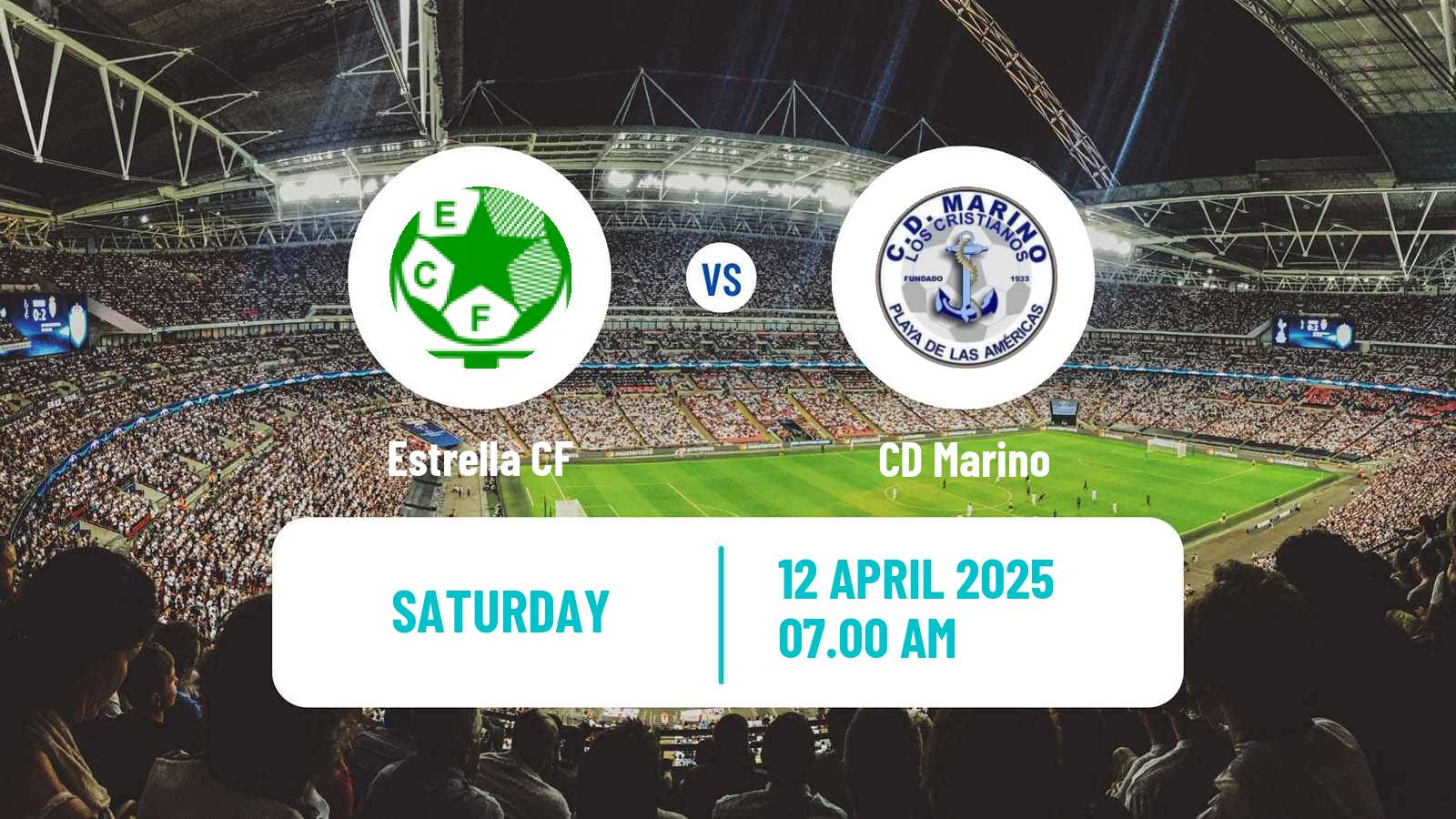 Soccer Spanish Tercera RFEF - Group 12 Estrella - Marino