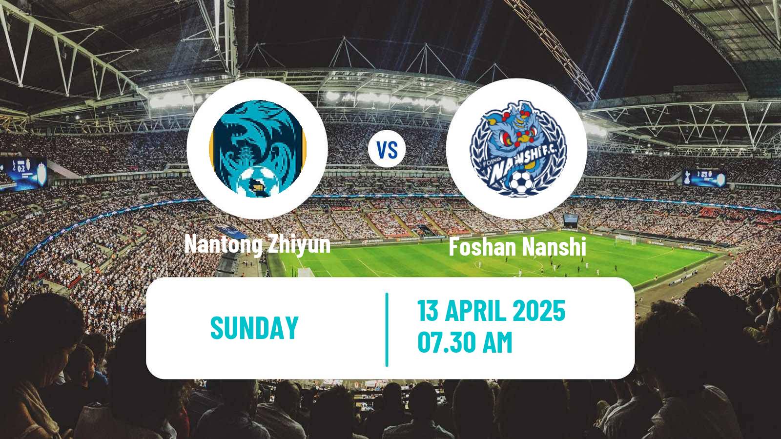 Soccer Chinese Jia League Nantong Zhiyun - Foshan Nanshi