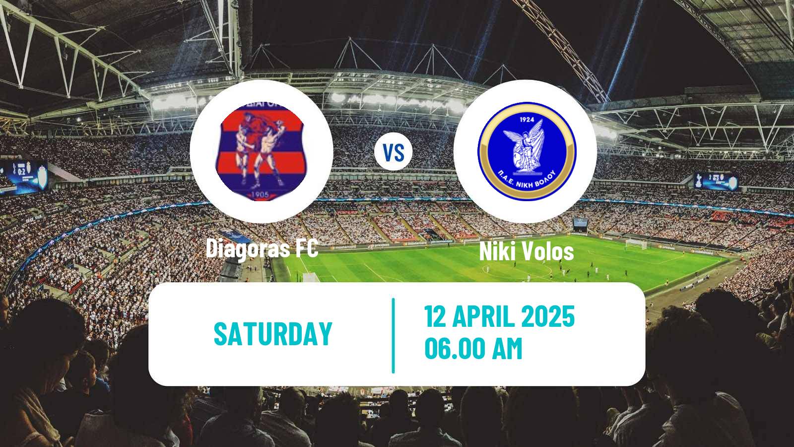 Soccer Greek Super League 2 Diagoras - Niki Volos