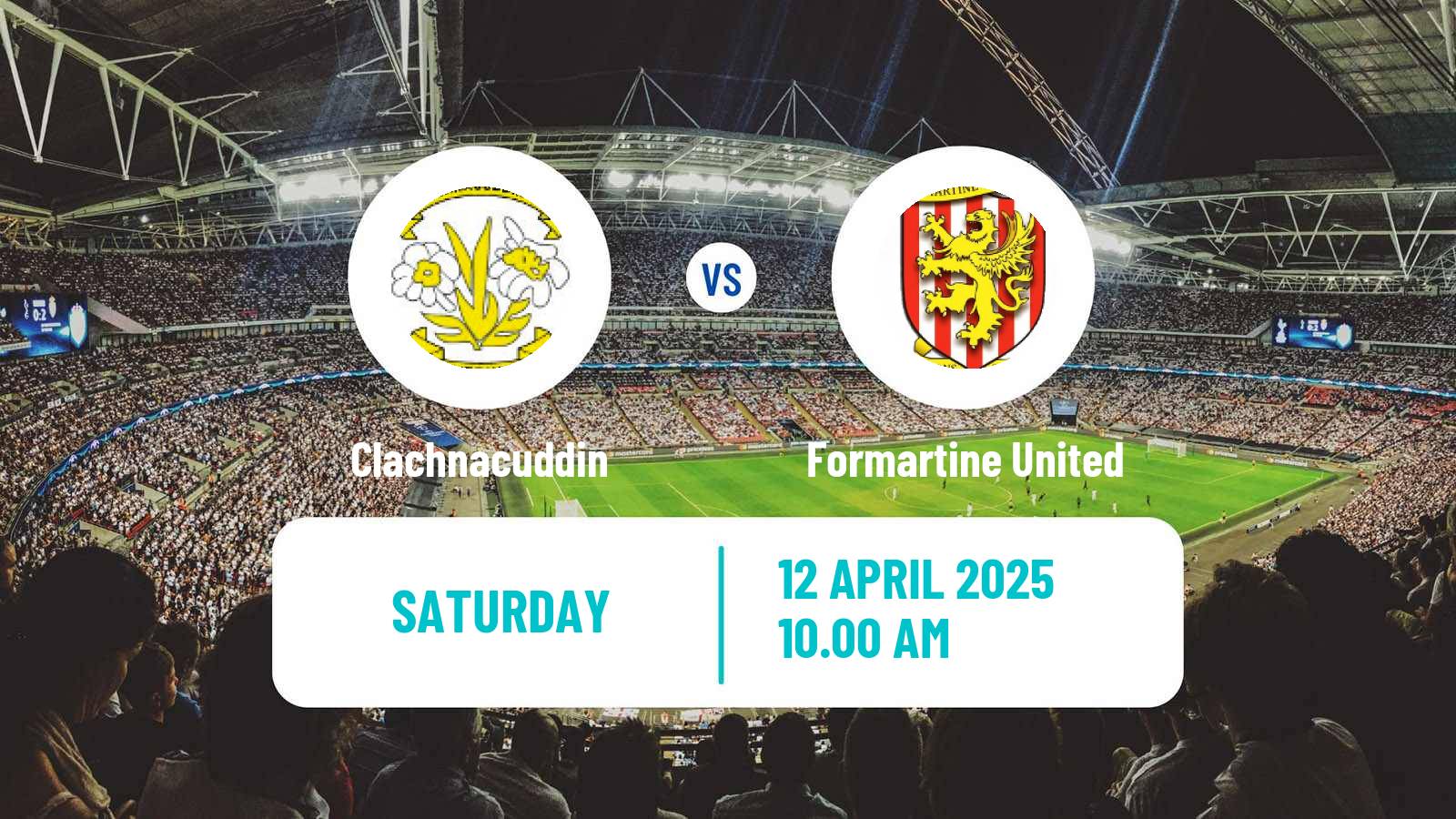 Football Scottish Highland League Clachnacuddin - Formartine United