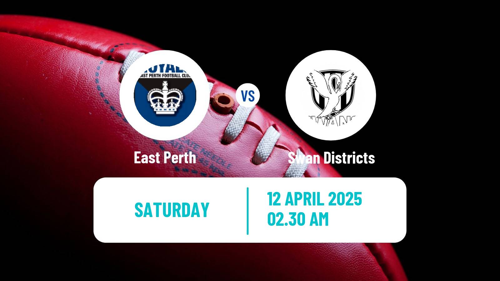Aussie rules WAFL East Perth - Swan Districts