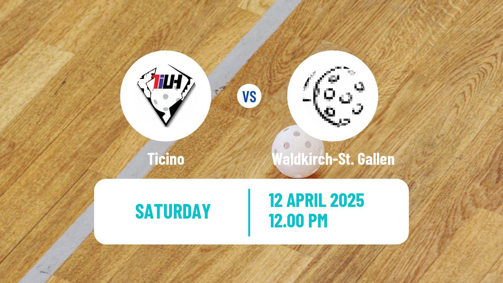 Floorball Swiss NLA Floorball Ticino - Waldkirch-St. Gallen