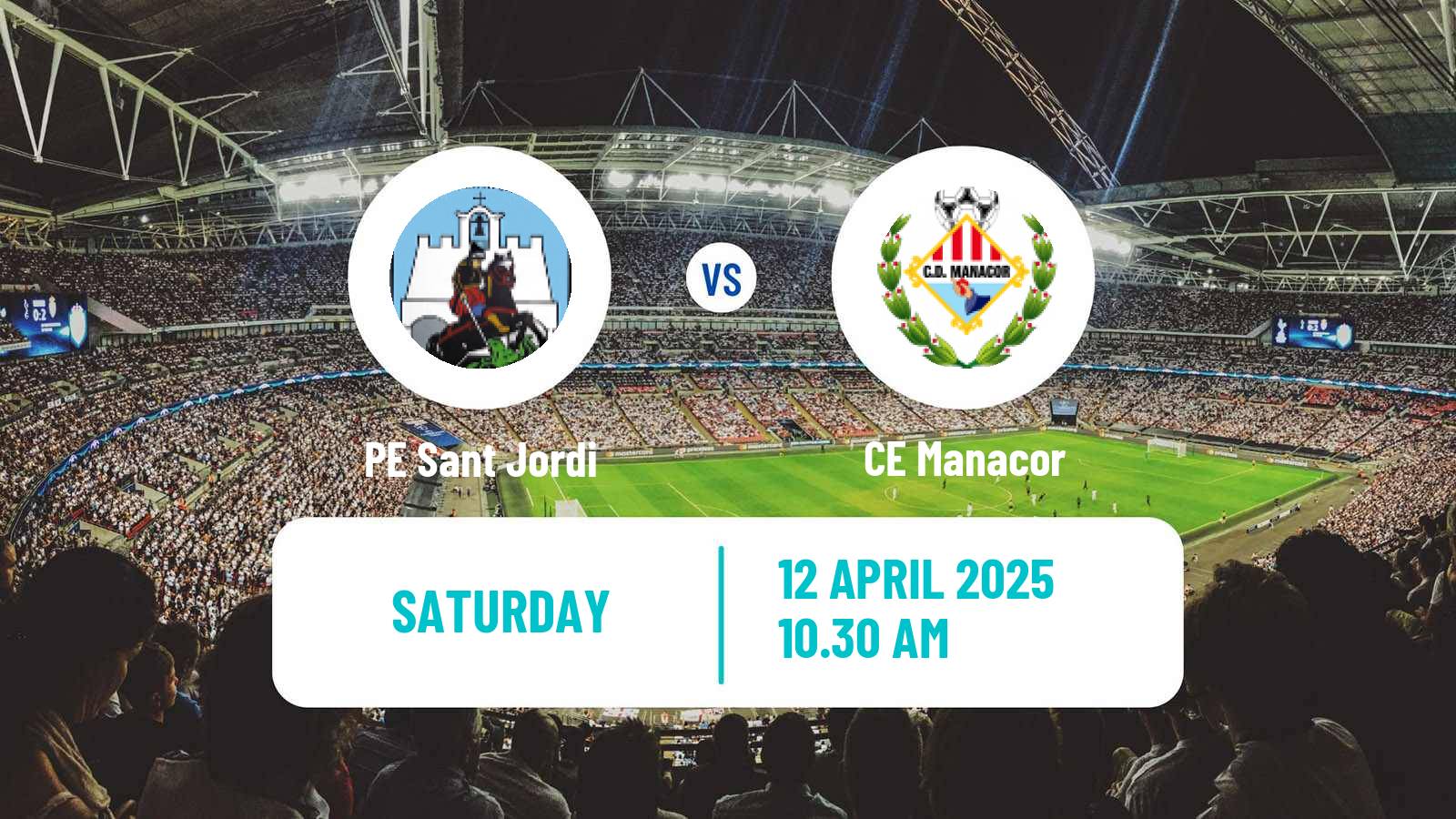 Soccer Spanish Tercera RFEF - Group 11 PE Sant Jordi - Manacor